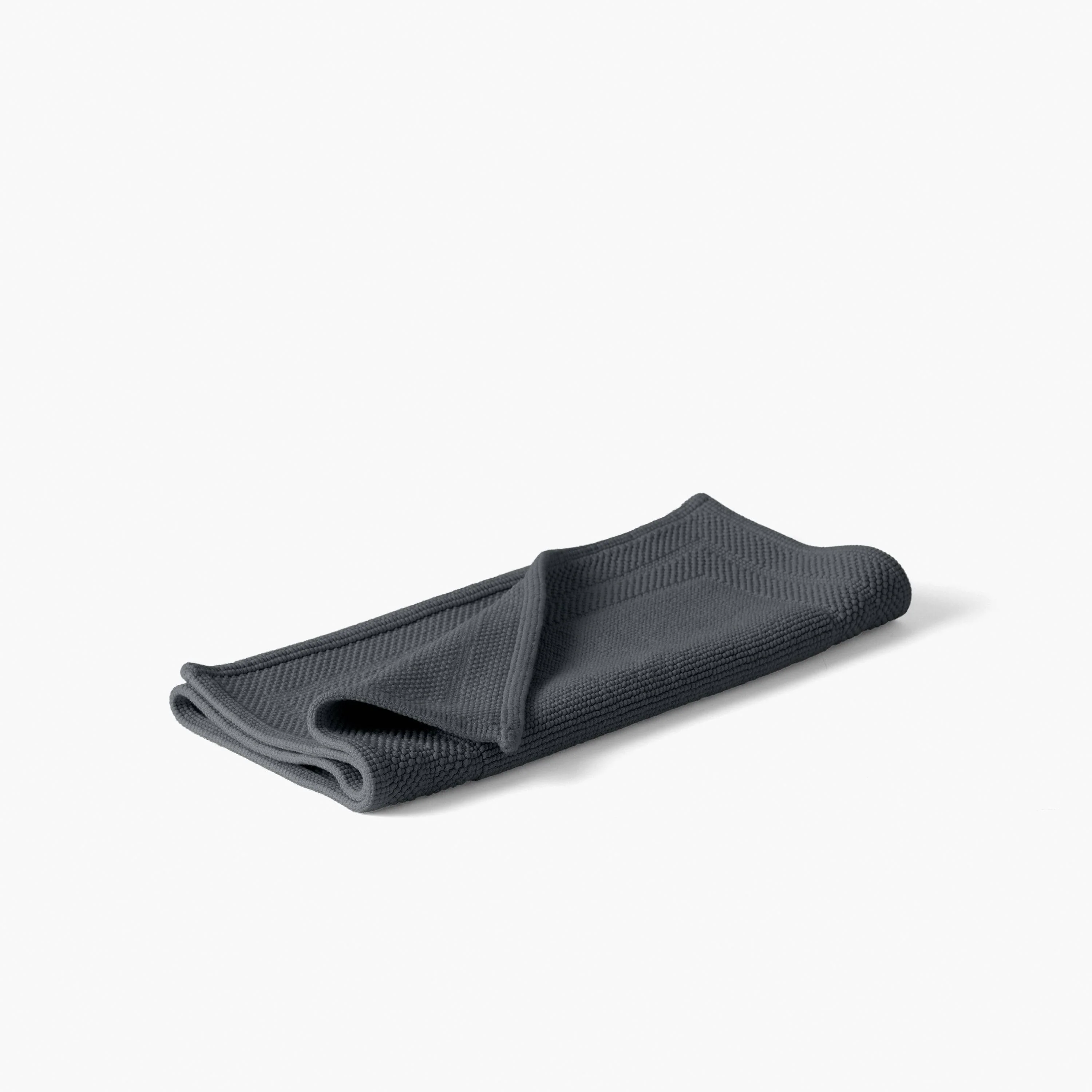 Source Organic Cotton Bath Mat - Charcoal - Image 2