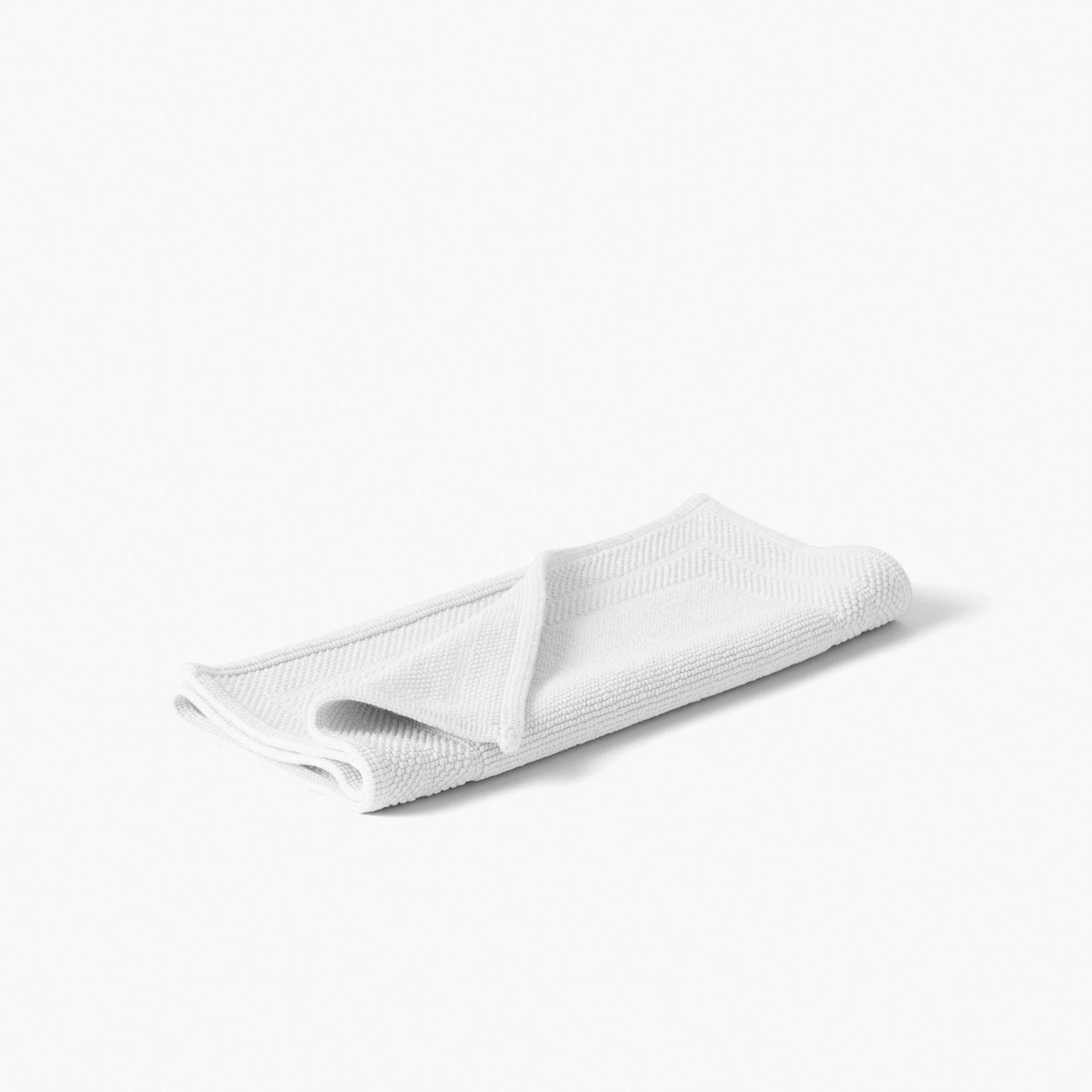 Source Organic Cotton Bath Mat - White - Image 2